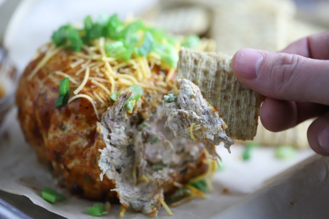 Shredded Brisket Cheeseball | PS Seasoning