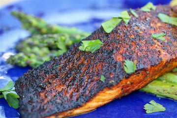 Blackened salmon recipe