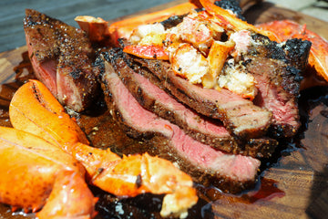 Tomahawk Steak with Lobster