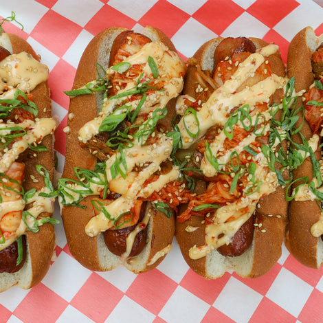 Korean BBQ Hot Dog