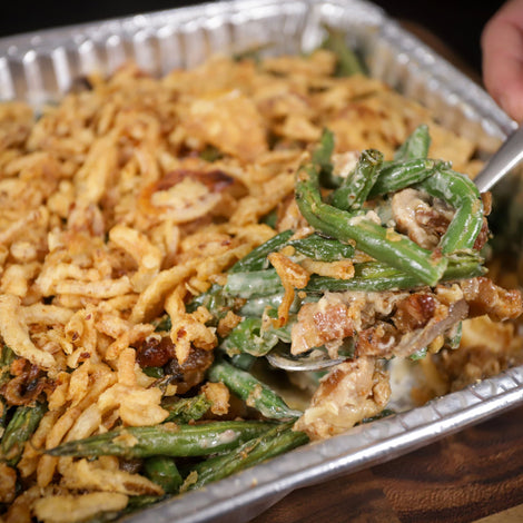 Smoked Green Bean Casserole