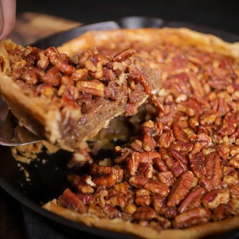 Smoked Pecan Pie