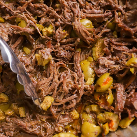 Smoked Dirty Martini Shredded Beef