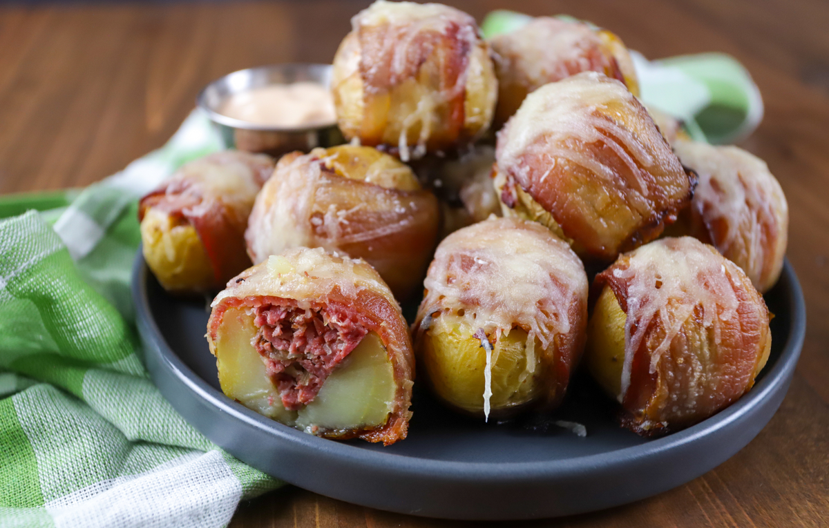 Reuben Potato Poppers | PS Seasoning