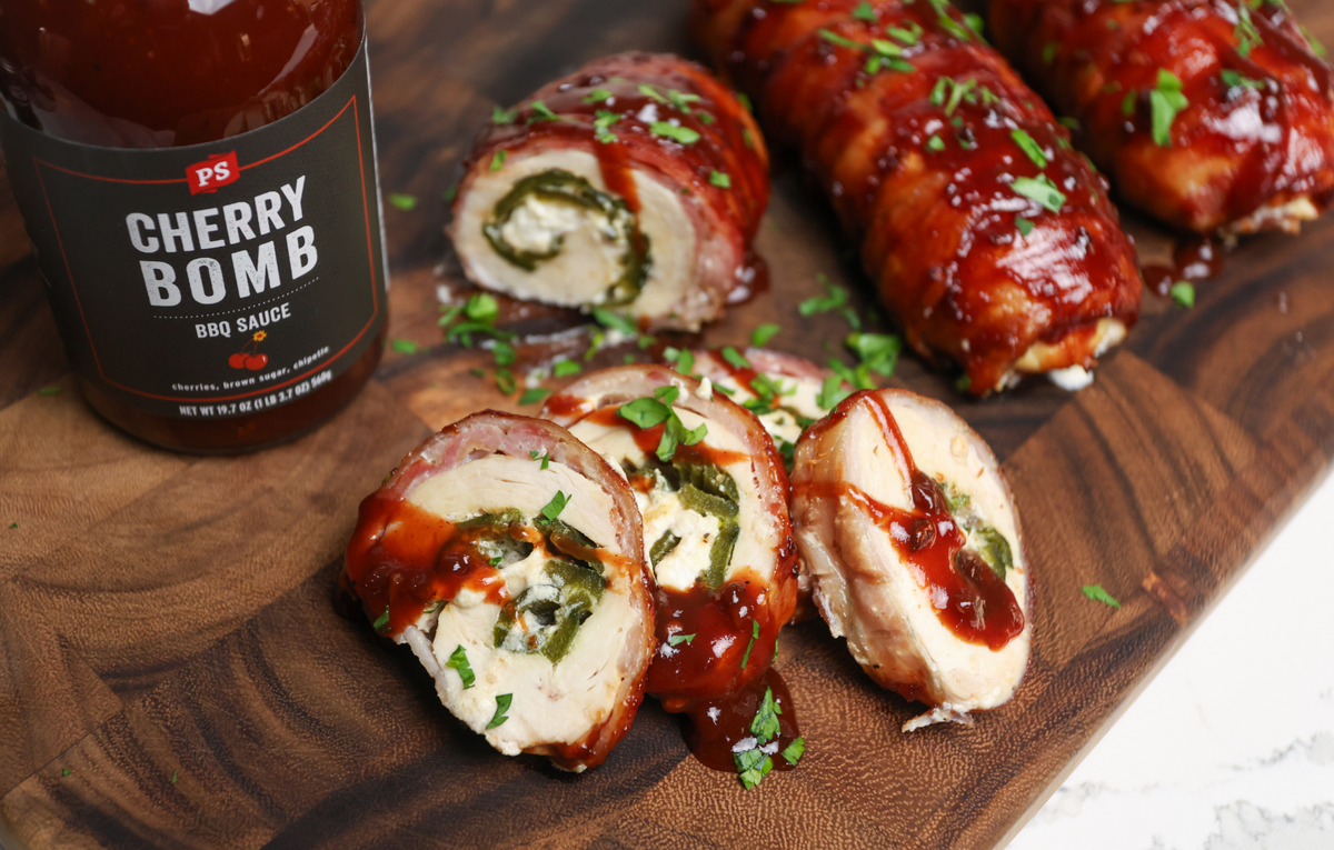 Roasted Poblano and Goat Cheese Stuffed Chicken Breasts | PS Seasoning