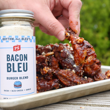 sweet bacon bleu wings