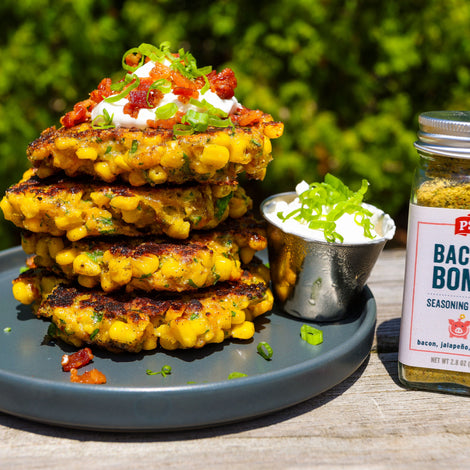 Bacon Corn Fritters