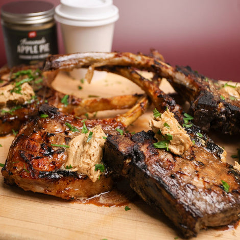 Pumpkin Spice Latte Pork Tomahawks