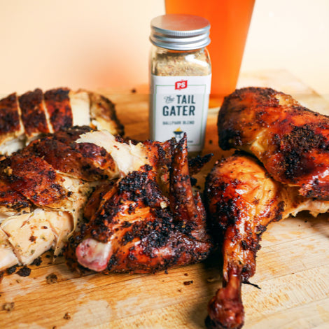Oktoberfest Beer Can Chicken