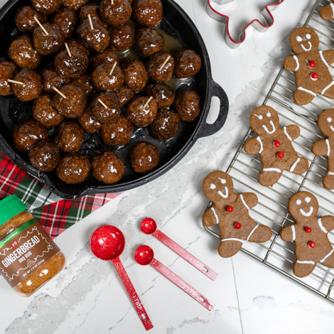 Gingerbread Meatballs