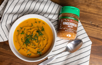 Gingerbread Smoked Butternut Squash Soup
