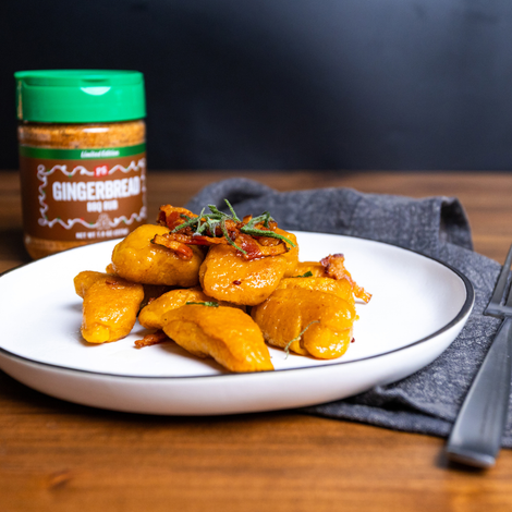 Gingerbread Sweet Potato Gnocchi