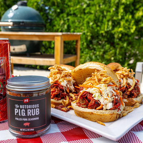 Pulled Pork with Jolly Good Cherry Soda Reduction
