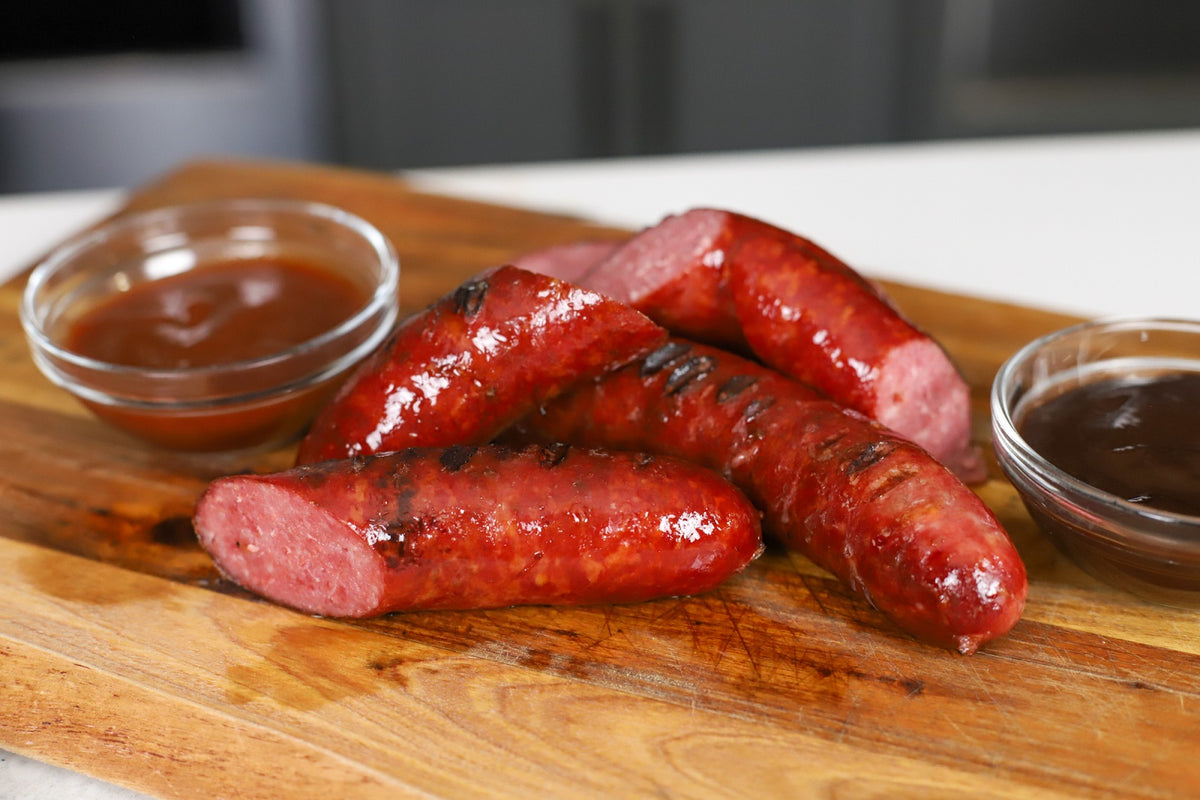 Hot smoked sausage outlet