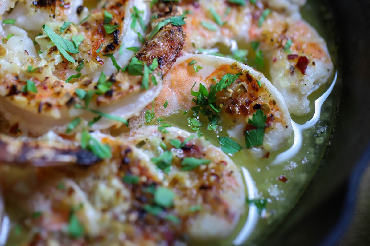 Shallot Champagne Butter Shrimp | PS Seasoning