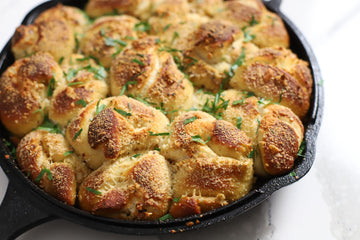 Pretzel Garlic Knots
