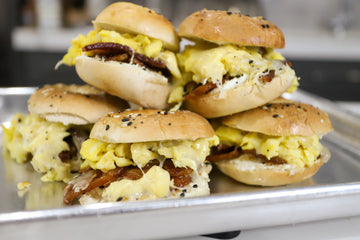 Breakfast Bagel Sliders