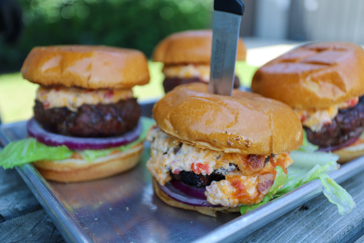 Smoked Pimento Cheeseburger | PS Seasoning