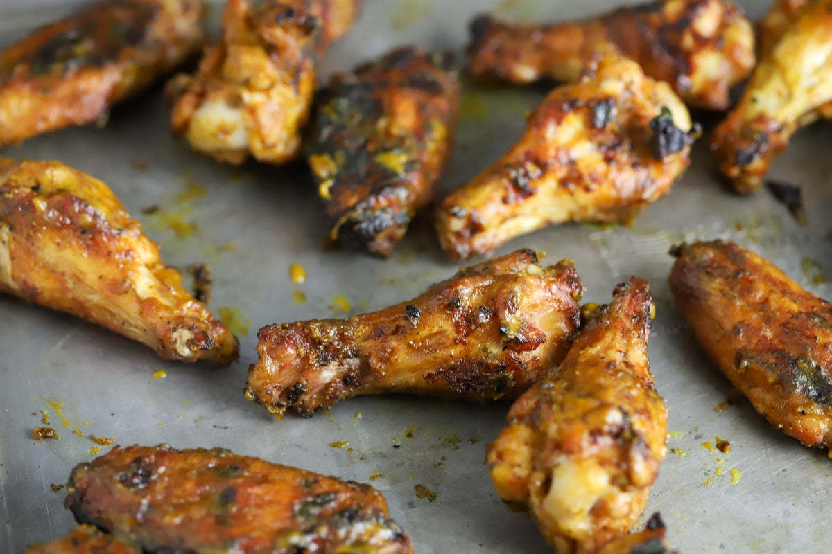 Beer Brined Mustard Wings | PS Seasoning