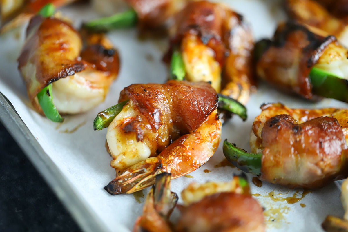 Jalapeno Stuffed Bacon Wrapped Shrimp | PS Seasoning