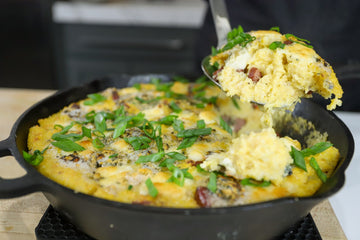 Smoked Sausage Polenta