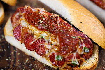 Italian Stuffed Sausage Boat