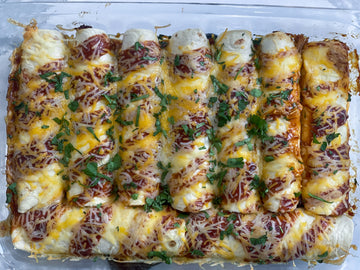 BBQ Pork Enchiladas