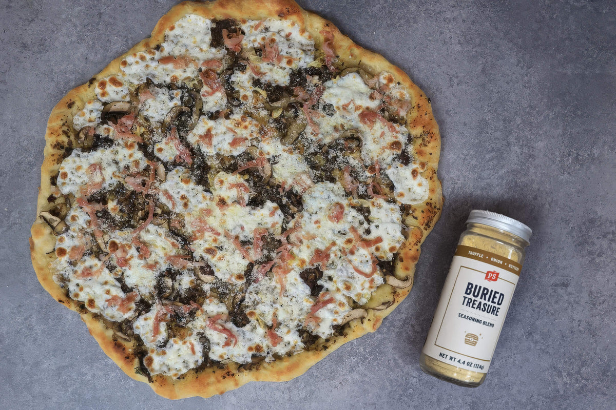 Black Truffle Pizza with Prosciutto | PS Seasoning