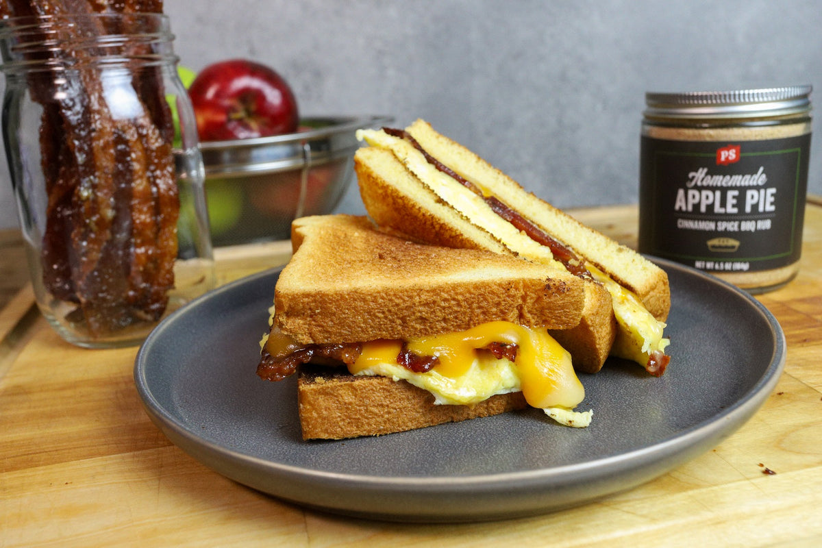 Candied Bacon Breakfast Melt | PS Seasoning