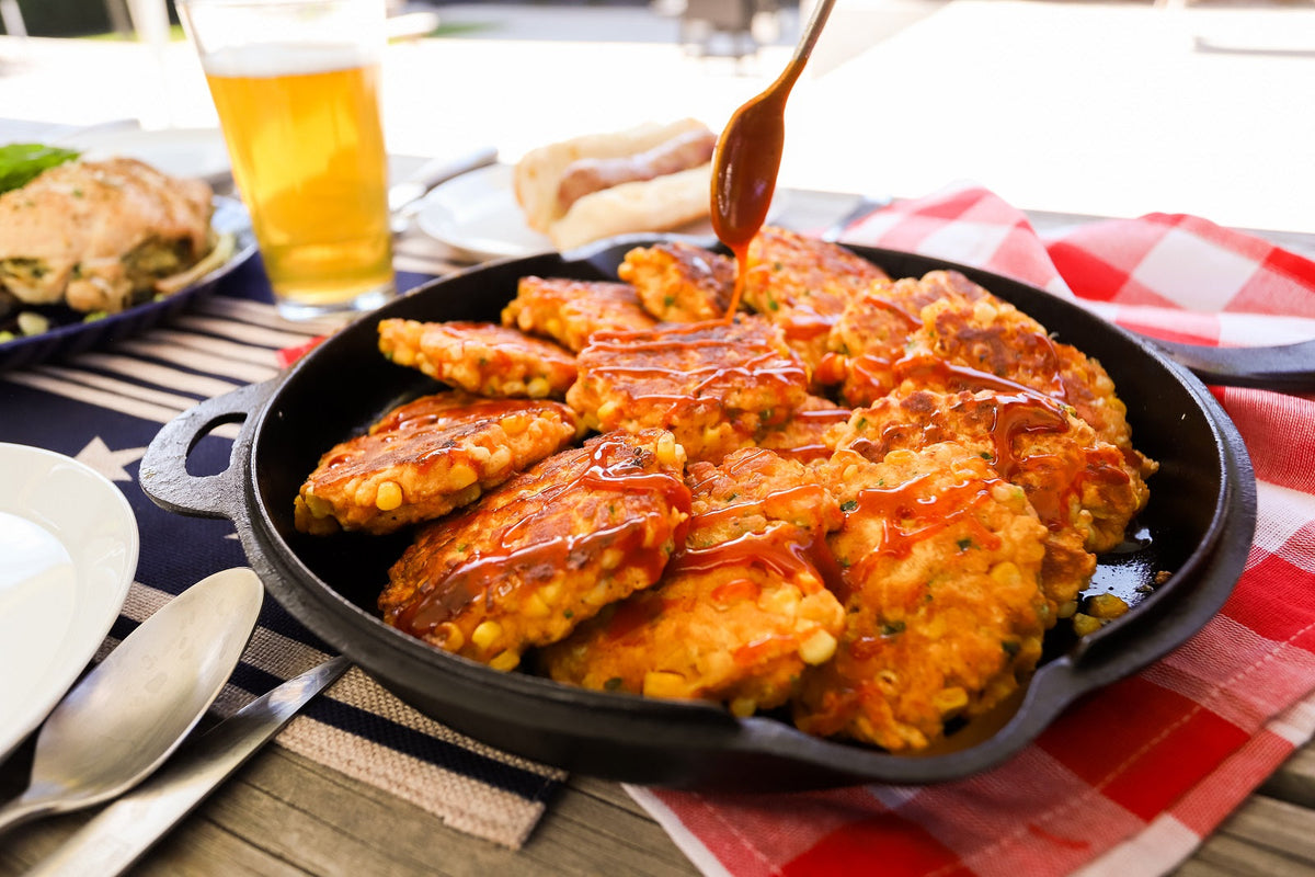 Crispy Corn Fritters | PS Seasoning
