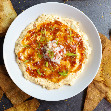 Sesame Chili Citrus Crab Rangoon Dip