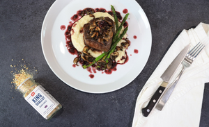 Steak Tenderloin with Red Wine & Sauce