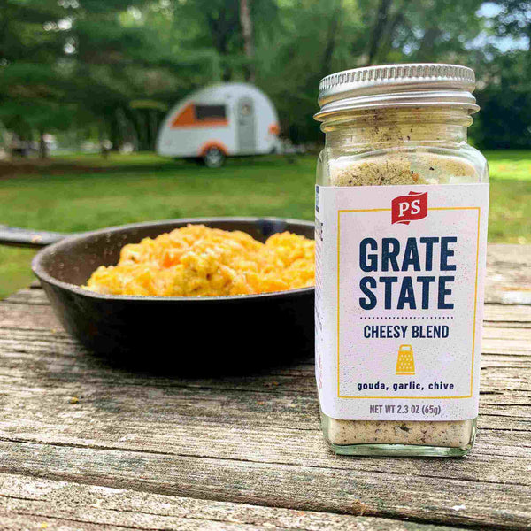 Mac 'N Cheese made with Grate State.