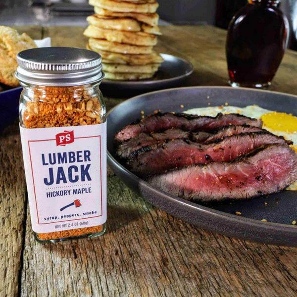 Lumberjack used on steak and eggs