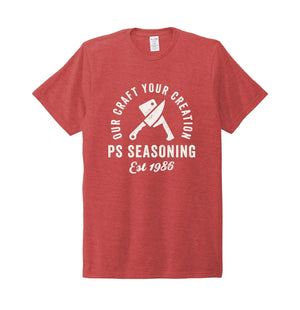 Knife Logo T-Shirt - PS Seasoning