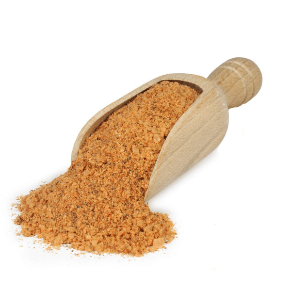 Scoop of Buffalo Wing Bratwurst Seasoning
