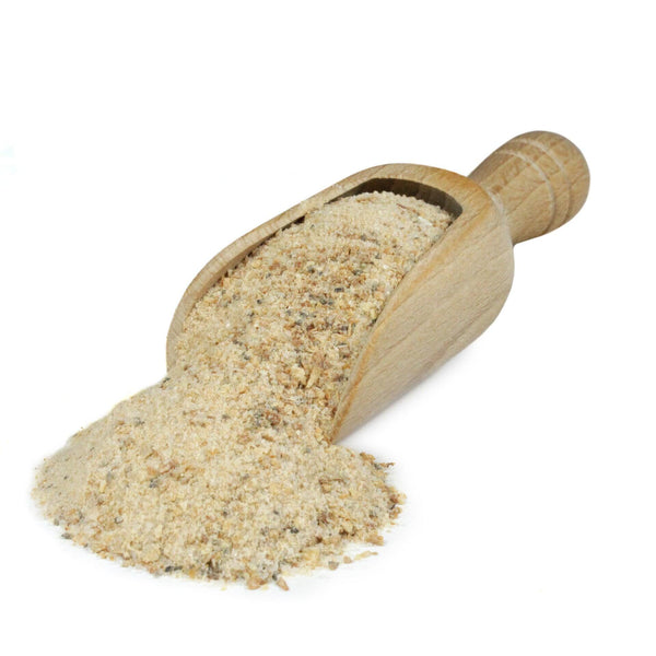 Scoop of Bacon Cheeseburger Bratwurst Seasoning
