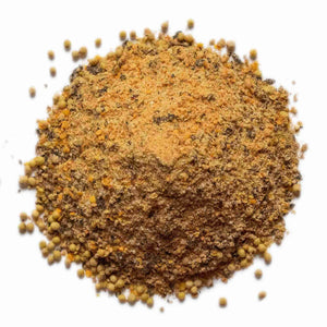 Pile of No. 744 Spicy Garlic Summer Sausage Seasoning
