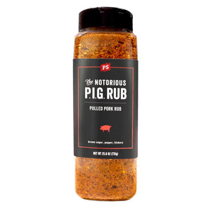 Large, 25.8 OZ, of The Notorious P.I.G. - Pulled Pork Rub