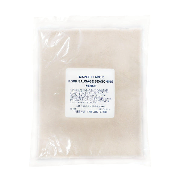 Packaged Maple Pork Sausage Blend.