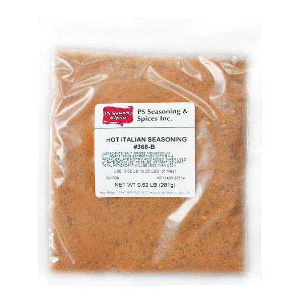 Packaged Hot Italian Seasoning that is ready to be shipped and delivered.