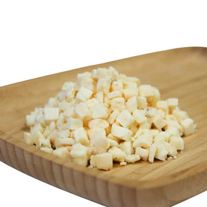 PS Seasoning & Spices High-Temp Habanero Cheese sitting on a cutting board.