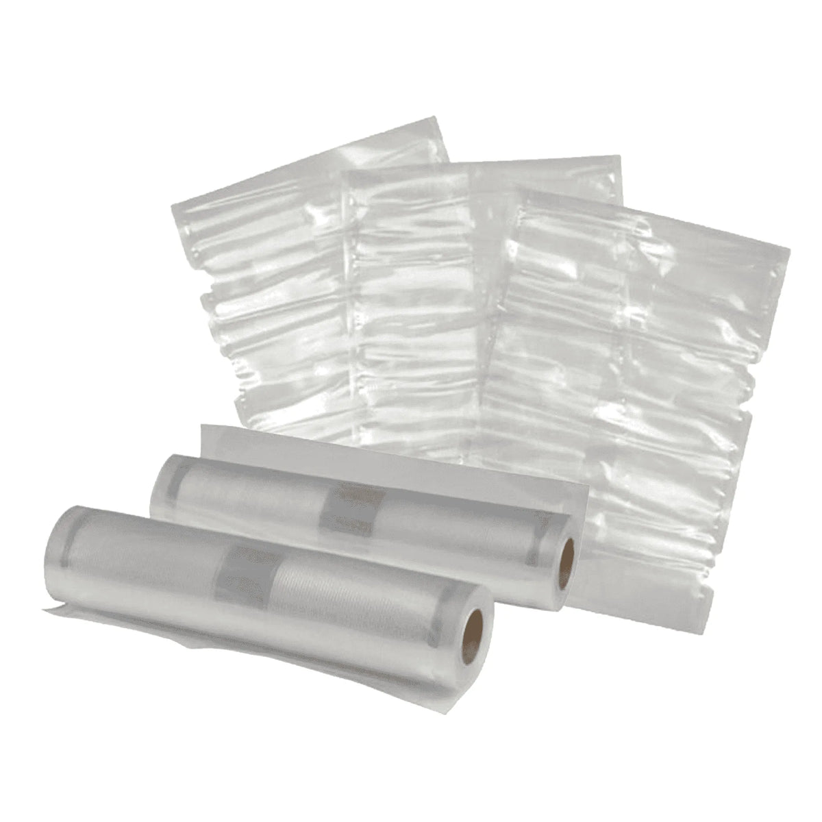 Clear And Black Vacuum Seal Rolls