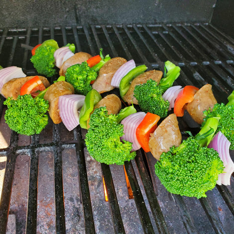 General Tso Brat Kabobs