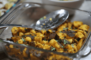 Pretzel Mustard Stuffing