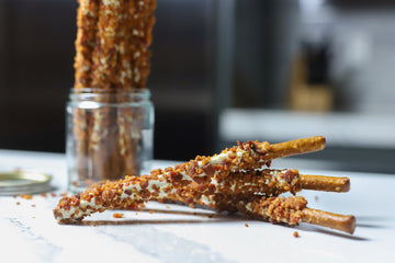 Bacon Cream Cheese Pretzel Sticks