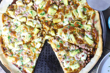 Pineapple Teriyaki Hawaiian-Style Pizza