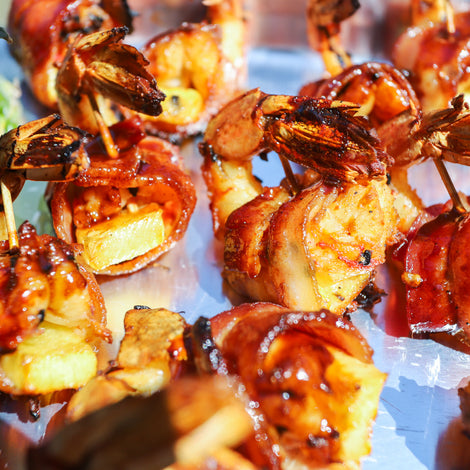 bacon wrapped shrimp 