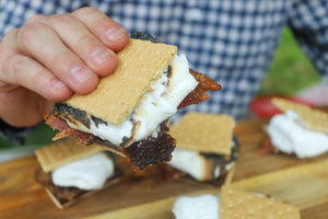 Candied Bacon S'mores