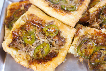 pulled pork pastry